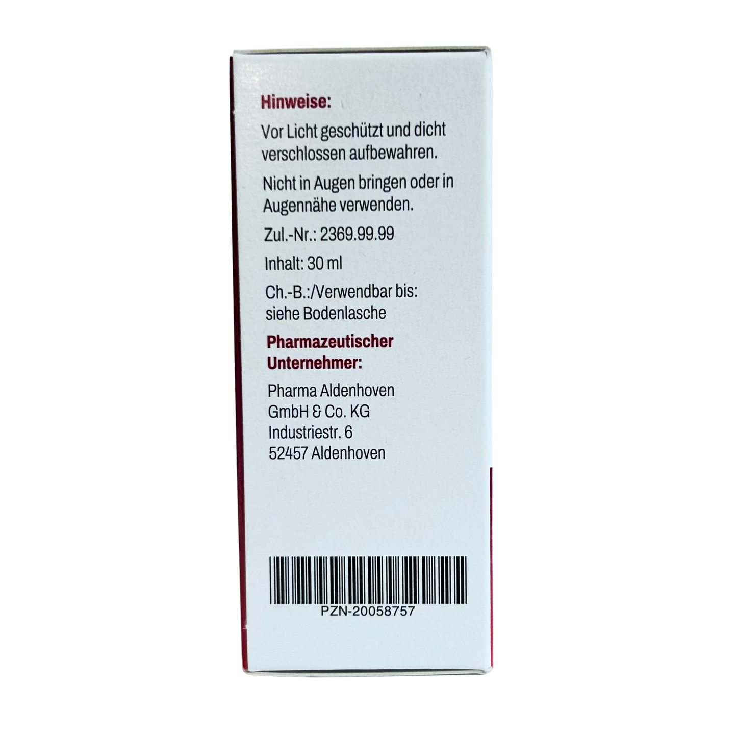 Japanisches Heilpflanzenöl