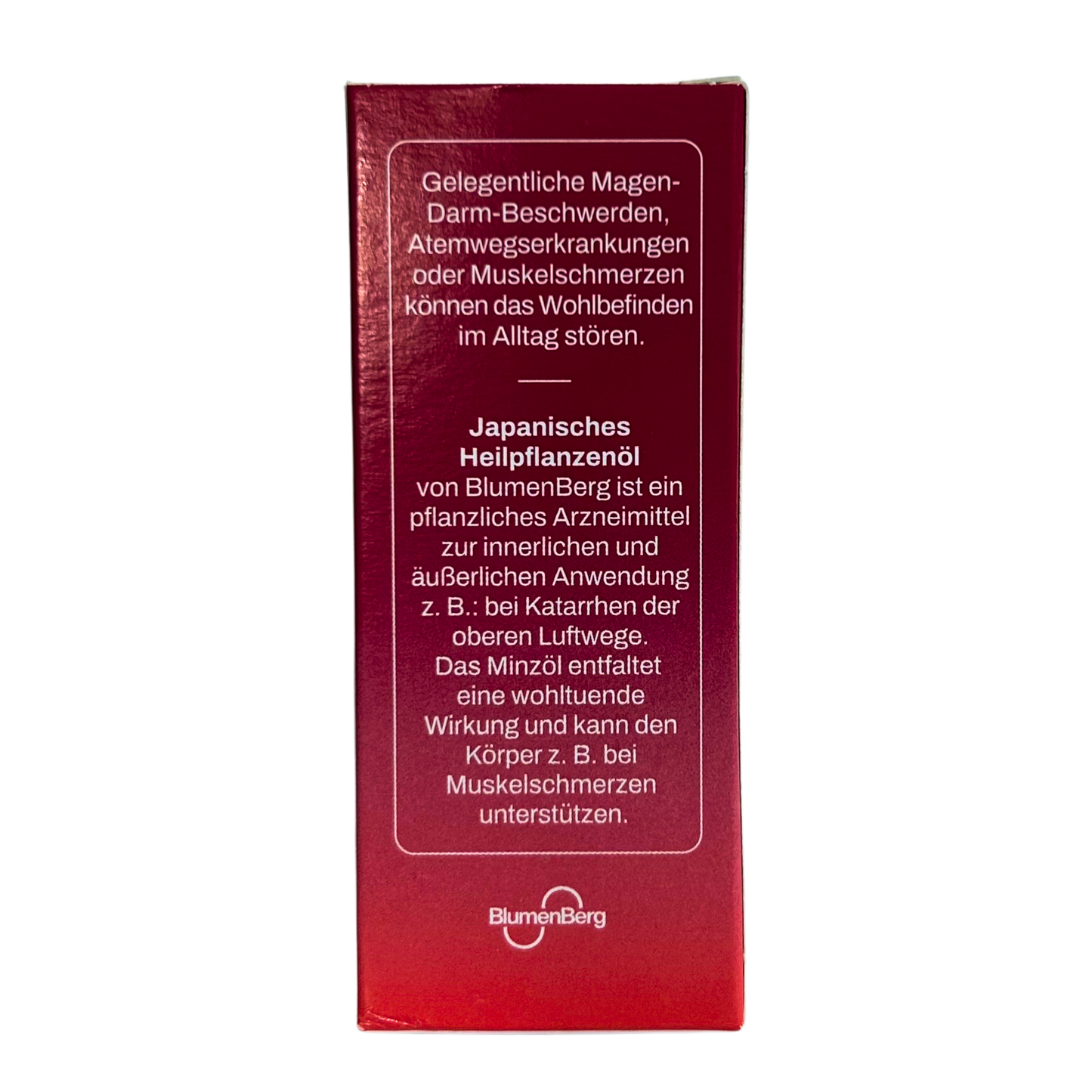 Japanisches Heilpflanzenöl