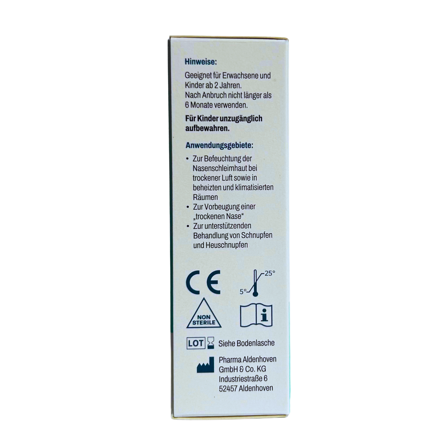 Meerwasser Nasenspray Sensitive+